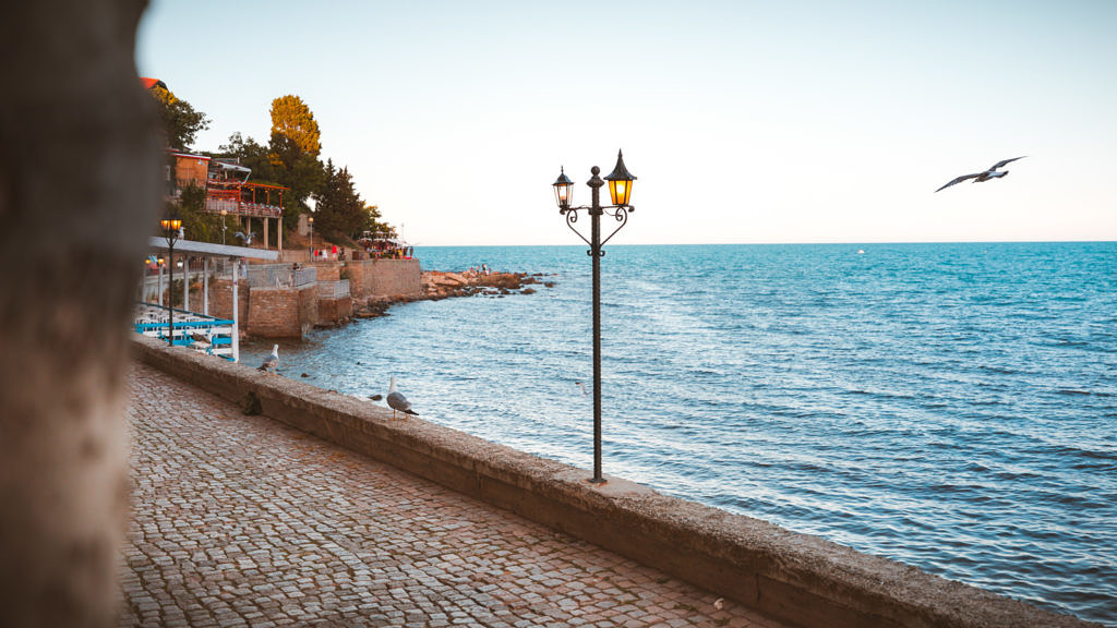 Nessebar old town boulevard