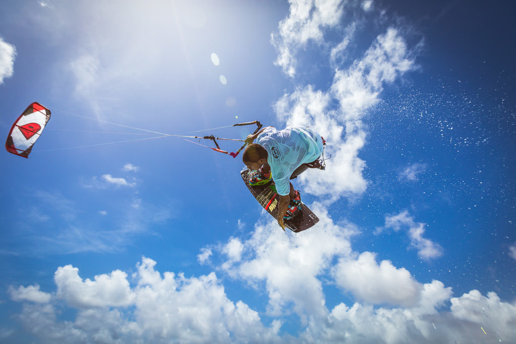 Christiaan Zweers at Atlantis kitebeach