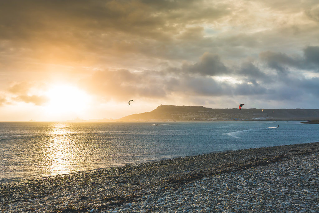 Weymouth kitesurfing