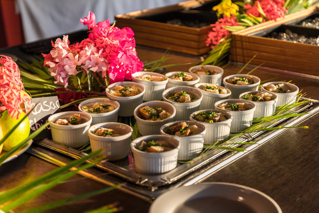 Dinner at the resort