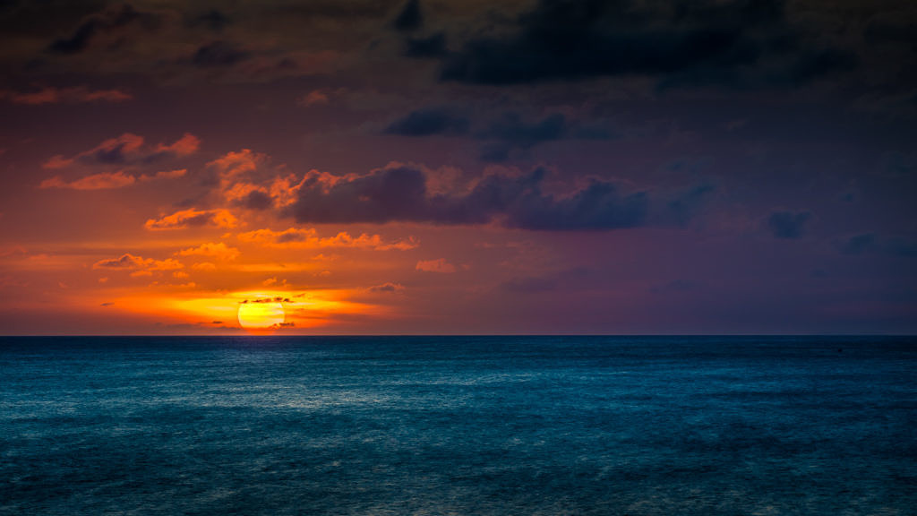 Caribbean sunset
