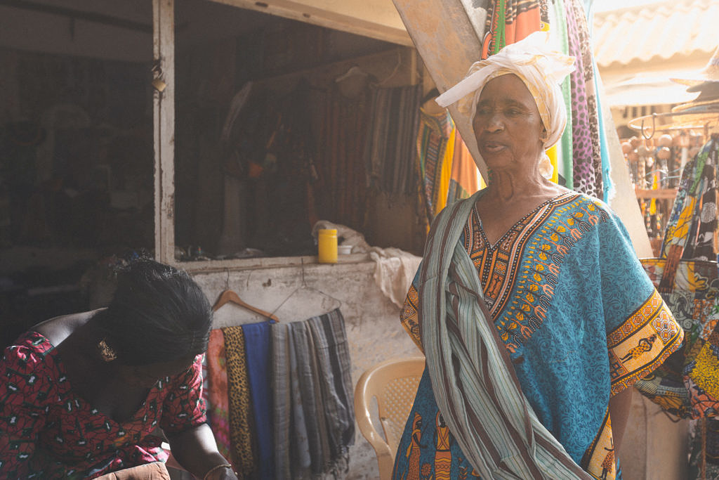 Gambia market