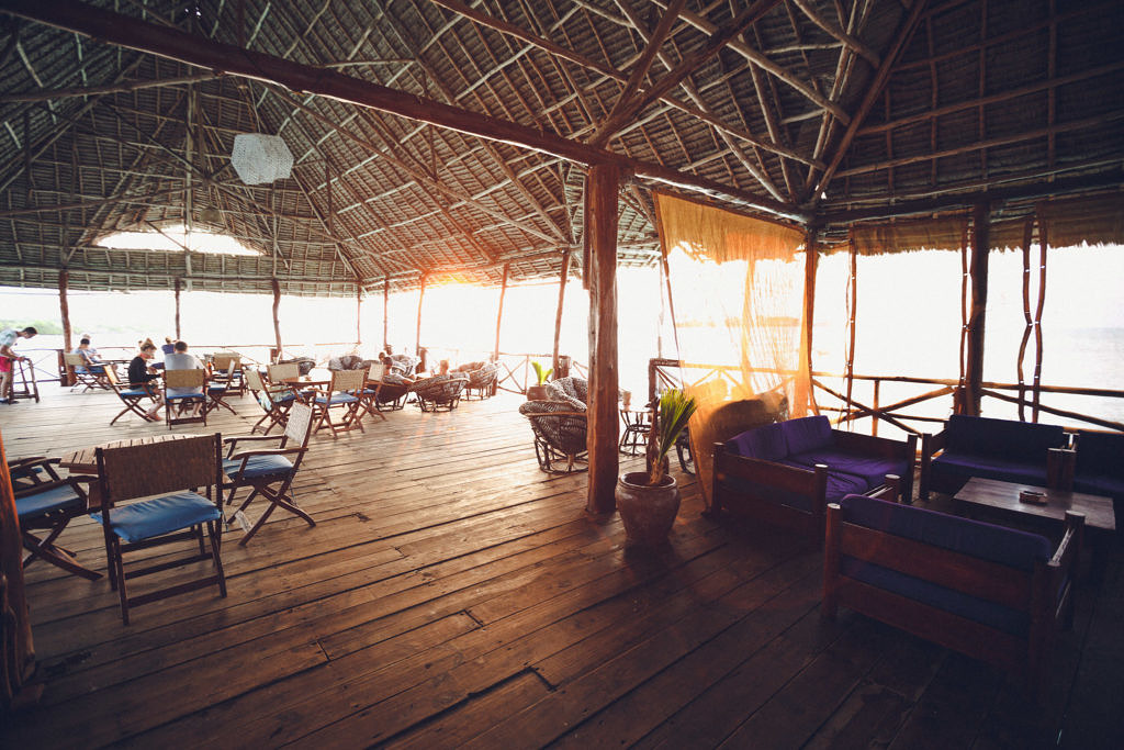 Zanzibar jetty sunset