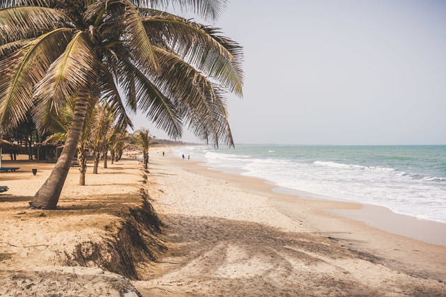 Gambia beach