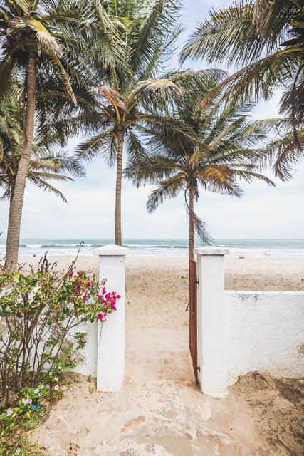 Gambia beach view