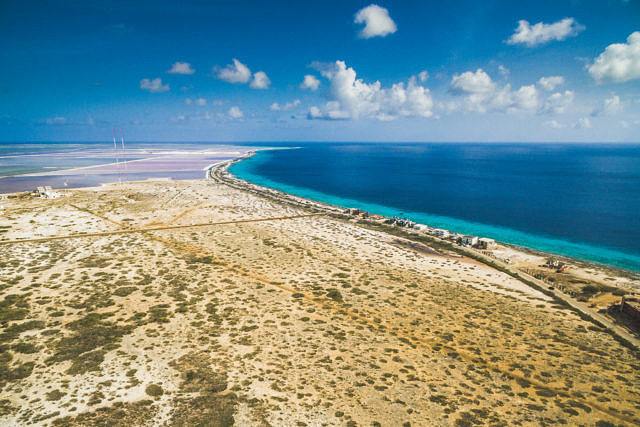 Salt pans Bonaire