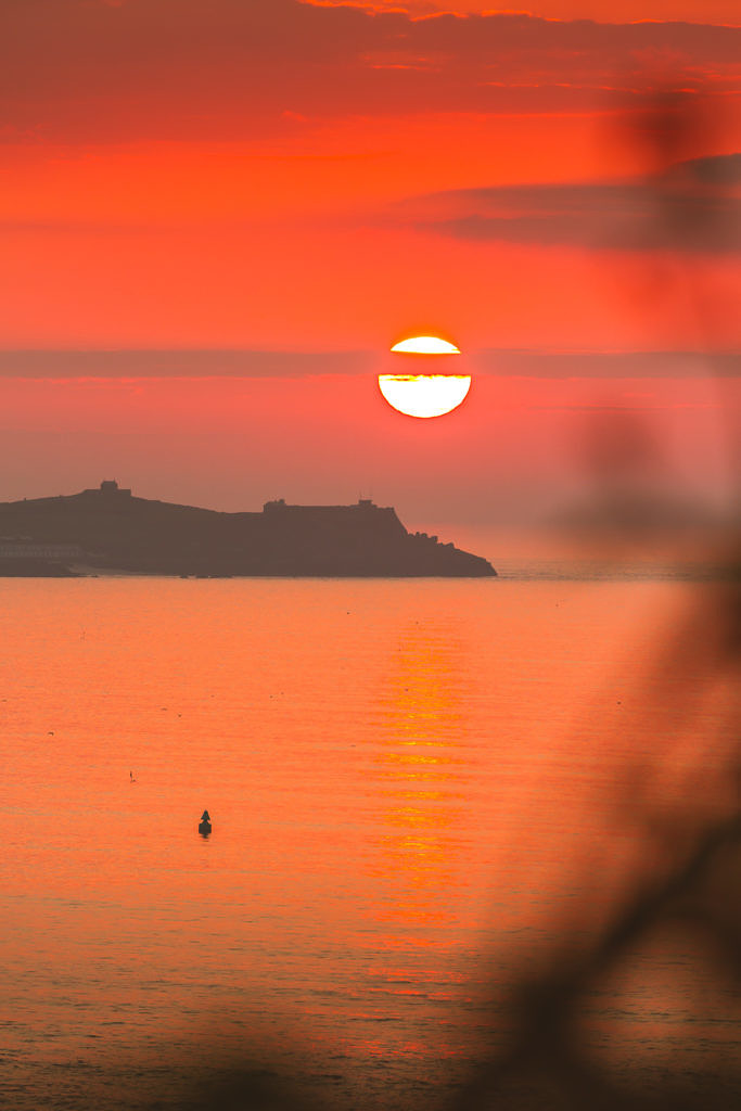 Cornwall sunset