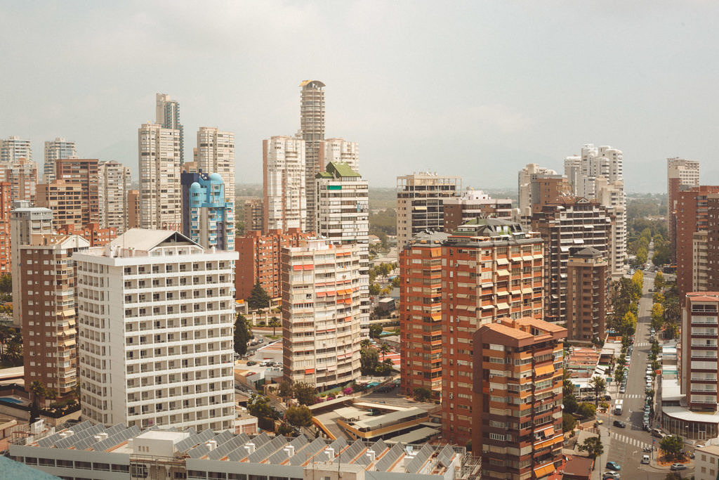 Benidorm skyline