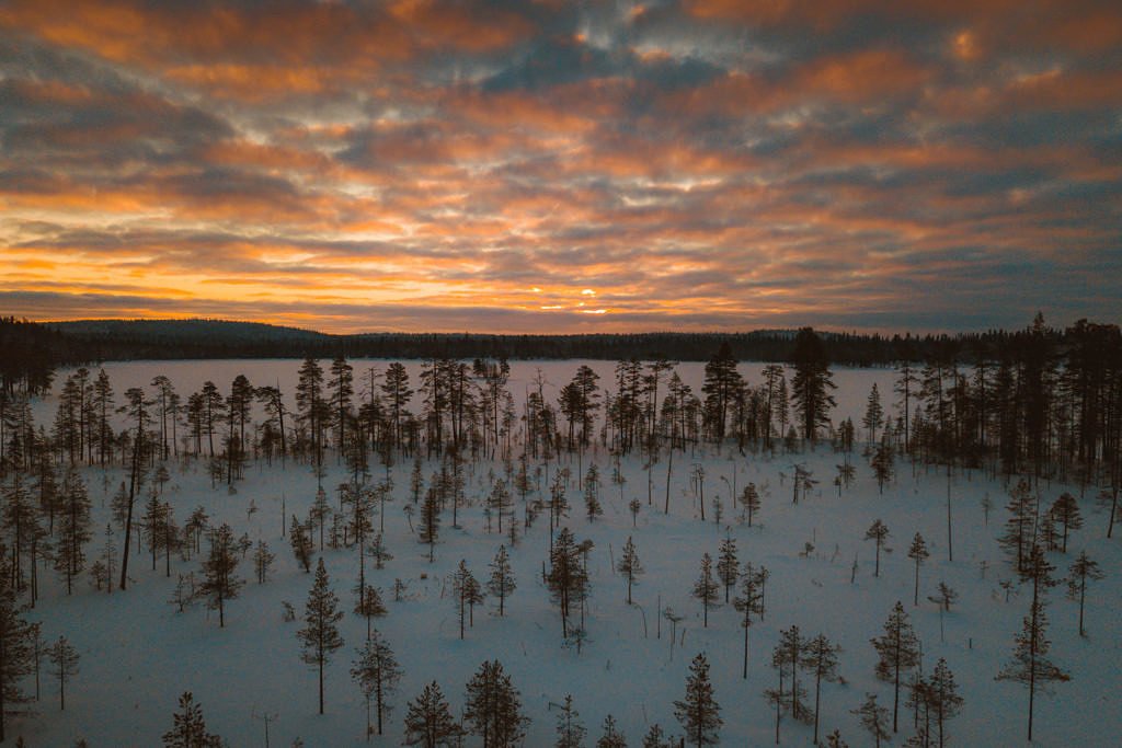 Finland in winter