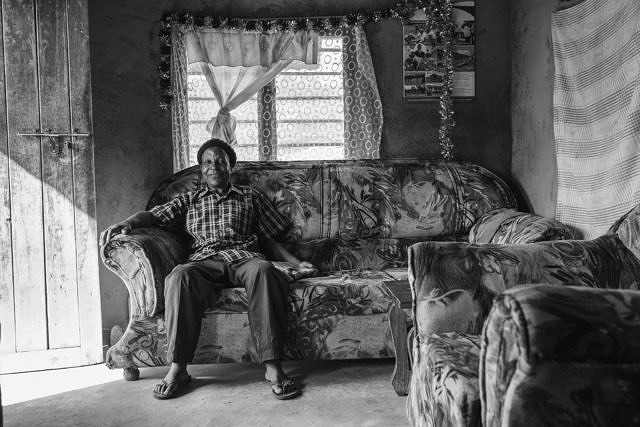 Kenya - Taita Hills, now living in a small village, but he was photographer for a big newspaper in Kenya