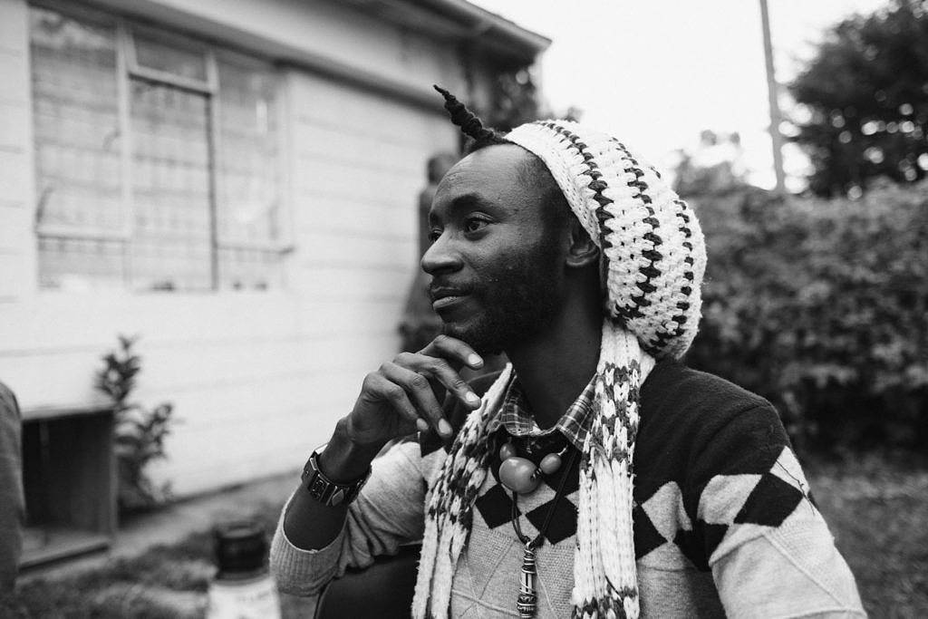 Kenya - Nairobi, the opening of the exposition of the famous Micheal Soi