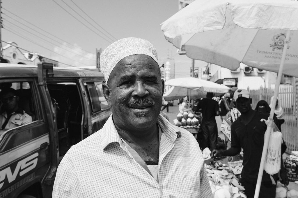 Kenya - Mombasa, the market trader