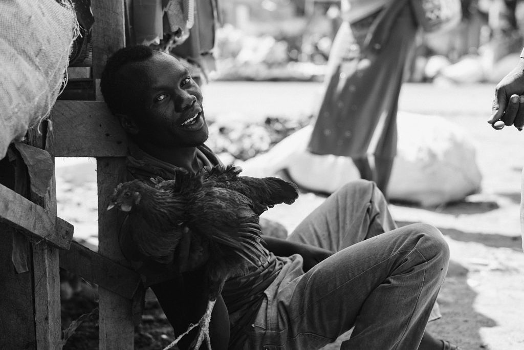 Kenya - Osiolo, the chicken man