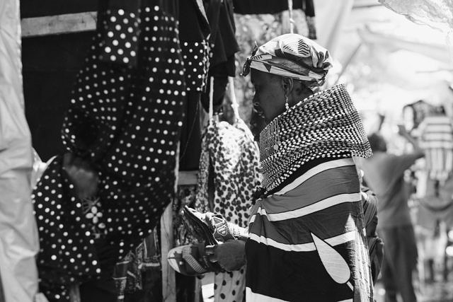 Kenya - Osiolo, the local market
