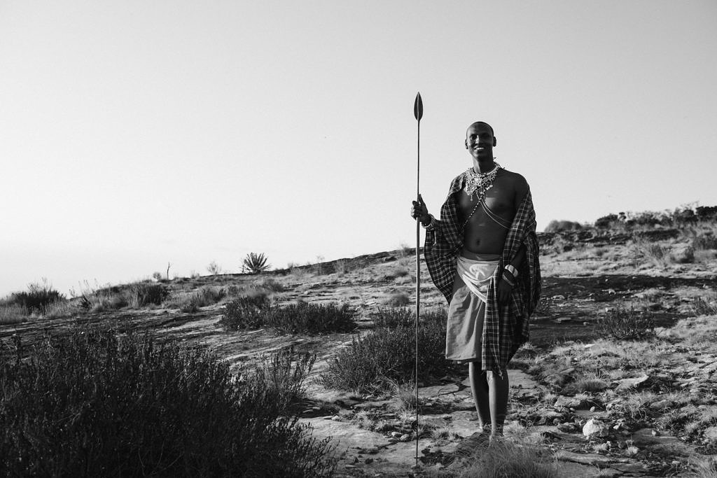 Kenya - Mt Ololokwe, our guide Titus