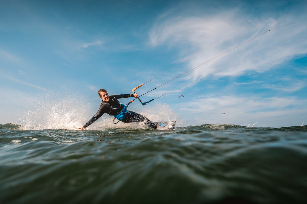 Kitesurfing Neeltje Jans