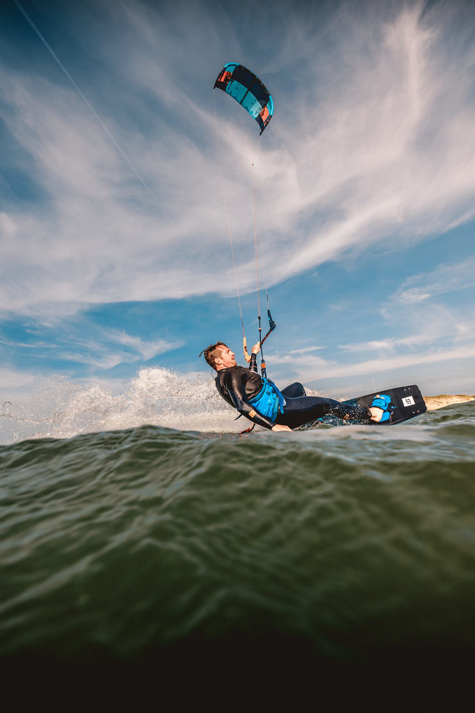 Kitesurfing Neeltje Jans