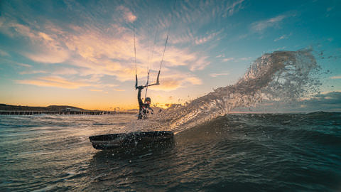 Annelous Lammerts kite magazine shoot